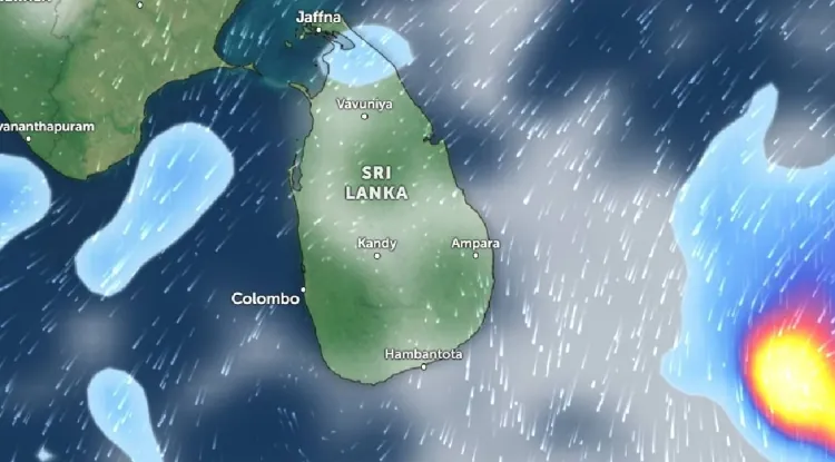 இலங்கையை விட்டு விலகும் வளிமண்டலத் தளம்பல் நிலை: வானிலை முன்னறிவிப்பு