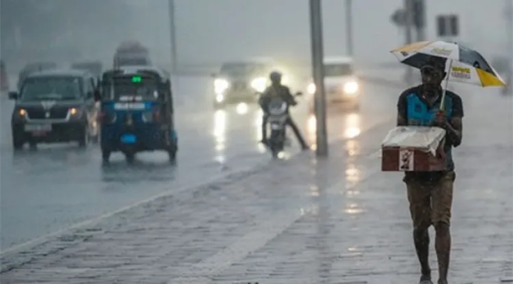 நாட்டில் பல பகுதிகளில் பிற்பகல் 1.00 மணிக்கு பின்னர் இடியுடன் கூடிய மழை